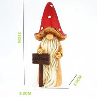 Figurines de jardin en résine SWAITE, faites à la main et peintes à la main, miniatures, fées, objets décoratifs, décoration intérieure, modèle extérieur