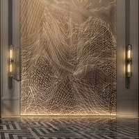 Lámpara de Pared LED Creativa de Diseño, Iluminación para el Hogar, Decoración de Pasillo, Fondo de Sala de Estar, Hotel, Villa