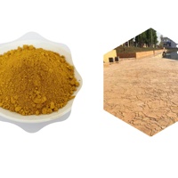 Oxyde de fer peinture jaune asphalte avec oxyde de fer pigment vert poudre couleur brique plancher bâtiment