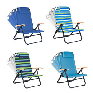 كراسي شاطئ قابلة للطي مع حقيبة ظهر محمولة قابلة للتعديل ومطبوعة حسب الطلب - Product Image 6