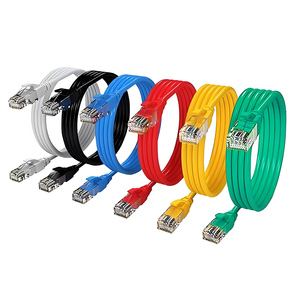 Câble de raccordement réseau Cat 5e UTP non blindé <span class=keywords><strong>CCA</strong></span> PVC/LSZH Ethernet, plusieurs couleurs disponibles, pour serveur, rack, réseau d'entreprise, vidéosurveillance - Product Image 4