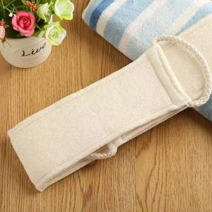 Loofah Pull Back Strip Massage Brush All Natural Long Handle <b>Body</b> Cleaner for Head Back <b>Scrubbing</b> Fashion Design for Adults - Product Image 6