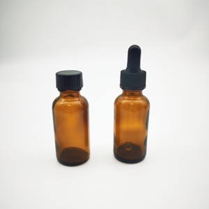 1oz 30ml 4oz <span class=keywords><strong>120ml</strong></span> 16oz 480ml hổ phách mỹ phẩm huyết thanh Boston tinh dầu thủy tinh nhỏ giọt chai - Product Image 2