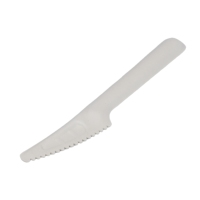 Couteau à bagasse écologique Coutellerie à bagasse biodégradable jetable vente en gros