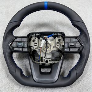 Volant en cuir compatible avec <span class=keywords><strong>Toyota</strong></span>, en stock, adapté aux modèles Prado 120, Prado 150, Camry 2017, Yaris <span class=keywords><strong>GR</strong></span>, Hilux, Tacoma, LC79, LC70 - Product Image 1