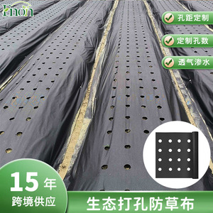 ผ้าคลุมดินอเนกประสงค์ Nfyp 0027 ป้องกันวัชพืช กว้าง 0.6-2 เมตร สีดำ ผลิตจากโพลีโพรพิลีน ป้องกันรังสียูวี สำหรับปลูกผักในสวน - Product Image 3