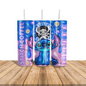 Botella <span class=keywords><strong>de</strong></span> agua impresa digital 3D personalizada barata taza <span class=keywords><strong>de</strong></span> diseño <span class=keywords><strong>de</strong></span> puntada agradable vaso <span class=keywords><strong>de</strong></span> sublimación <span class=keywords><strong>de</strong></span> 20oz con pajita y tapa - Product Image 2