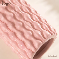 Rouleau de massage en mousse EVA 3D en forme de goutte d'eau avec logo personnalisé pour la relaxation des points de pression et la libération myofasciale, idéal pour la gym et le fitness