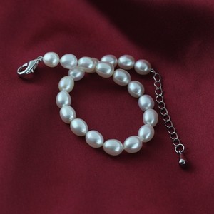 Bracelet en perles d'eau douce de haute qualité de 5 à 6 mm pour femmes, bracelet en perles de millet en forme de mètre avec couleurs mélangées - Product Image 4