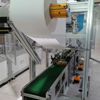 Líneas de Producción de Equipos Automáticos para la Fabricación de Mascarillas Faciales de 3 Capas en China, para Mascarillas KF94, KN95 y Tipo Plano