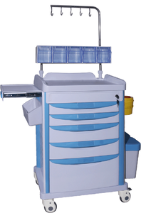 YFA-P01 troli anestesi ABS dengan papan resusitasi penyelamatan mobil - Product Image 4