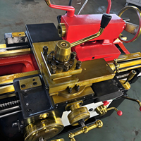 Mesin Bubut Horizontal TENAKS Precision CA6150 220V Akurasi Spindel Tinggi Sistem Pengumpanan Stabil Tugas Sedang untuk Pembuatan Perkakas