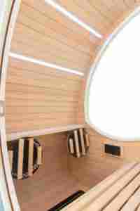 Sauna infrarouge lointain à prix d'usine avec générateur d'oxygène pur, sauna à oxygène - Product Image 2