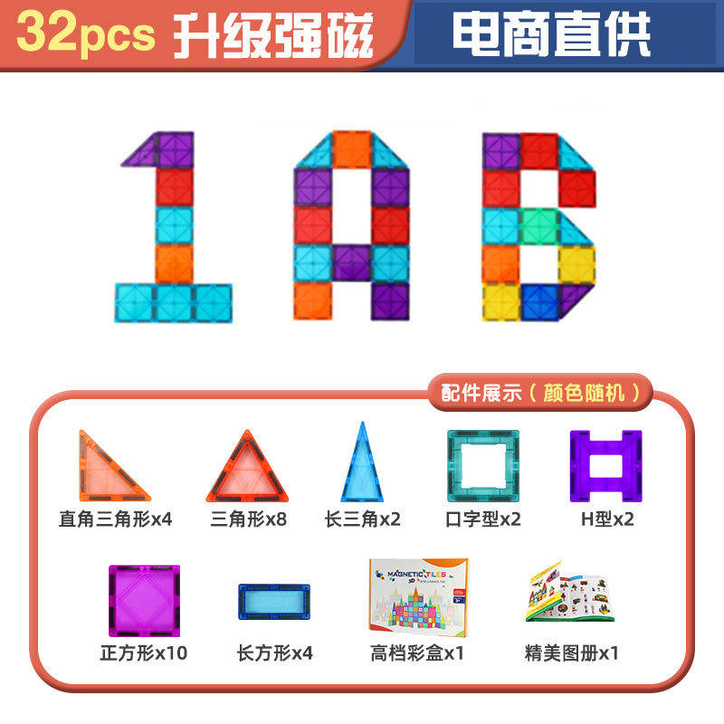 Cc-32pcs color box package