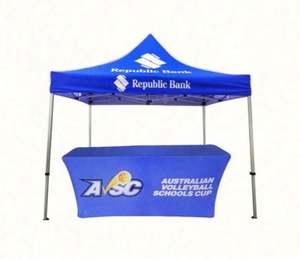 <b>Low</b> Price Factory Direct Wedding Custom Printed Dye Sublimation Polyester/Cotton Event <b>Table</b> Covers Cloths Custom Colors Sizes - Product Image 1