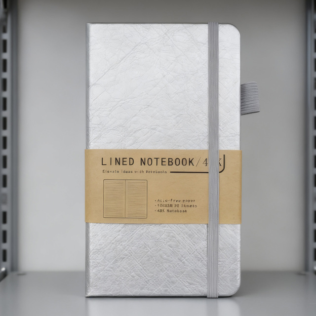 Cross-border Environmental protection Paper Notebook - 24 Open Format Waterproof Cover Horizontal Line Notebook Simple