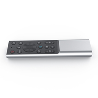 Télécommande vocale 5.0 personnalisée en direct d'usine, coque en plastique ABS 2.4G avec indicateur LED fixe pour décodeur Smart TV OEM