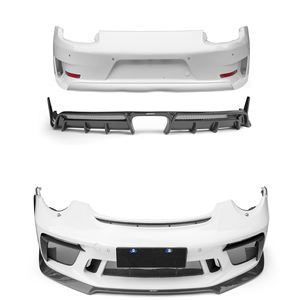 CMST-parachoques trasero y alerón para coche, kit de carrocería estilo <span class=keywords><strong>GT3</strong></span> <span class=keywords><strong>RS</strong></span> para <span class=keywords><strong>Porsche</strong></span> carrera 911, 991,1, 991,2, 911 - Product Image 5