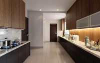 Tertanam LED Mini PIR Motion Sensor Switch