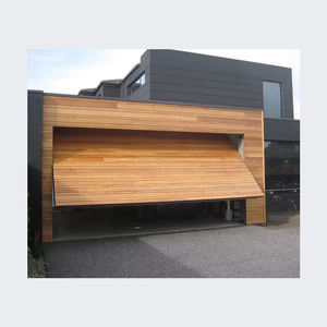 Portes de <span class=keywords><strong>garage</strong></span> modernes personnalisées inclinables une pièce <span class=keywords><strong>porte</strong></span> de <span class=keywords><strong>garage</strong></span> en bois isolée <span class=keywords><strong>motorisée</strong></span> - Product Image 5