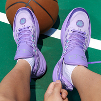 Chaussures de basket-ball pour hommes personnalisées, baskets athlétiques confortables avec amorti pour l'été