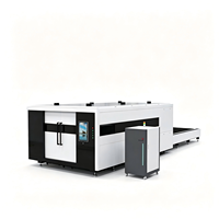 Machine de découpe laser à fibre avec caméra, pour plaques en fer et métal, 6 kW, prix fabricant Chine, à vendre