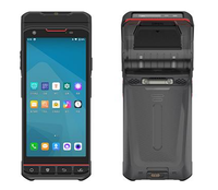 Colector de Datos PDA con Pantalla HD de 5.5 Pulgadas, Android 13, Red 4G, Escáner de Código de Barras 2D con Sensor de Gravedad y Huella Dactilar