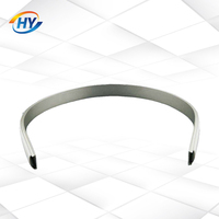 Usine Cnc personnalisation cercle courbe pendentif profil en aluminium Led pliable Flexible profil en aluminium rond