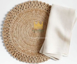 Best Price Seagrass <b>Placemats</b> <b>for</b> Dining <b>Table</b> Decoration Round <b>Placemats</b> Custom Design <b>for</b> Party <b>Table</b> Decor from Vietnam - Product Image 2