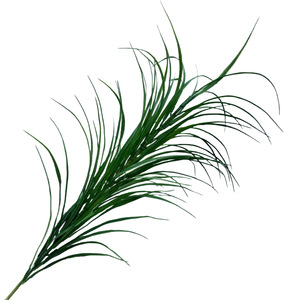 Herbe artificielle en forme d'oignon Pingping, 30cm-100cm, vert foncé, en plastique, pour décoration de mariage, décoration extérieure et intérieure - Product Image 4