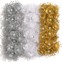Mini roses artificielles en soie 6 pièces Écologiques DIY Mariage Diplôme Pâques Accessoires pour cheveux de mariée Barrettes Bandeaux Corsage