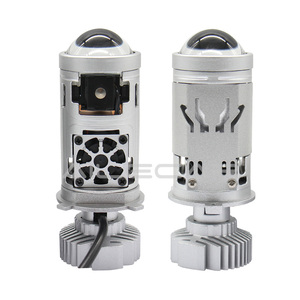 Đèn pha LED chiếu xa chiếu gần công suất cao, thấu kính chiếu sáng mạnh mẽ, bóng đèn <span class=keywords><strong>H4</strong></span>, đèn pha LED mini, đèn pha LED chiếu sáng - Product Image 2