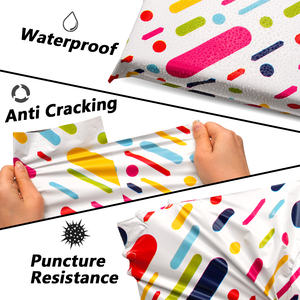 Enveloppes en poly personnalisées pour les marques de vêtements de l'UE 8x12 pouces noir gris vert expédition rapide commandes en gros emballage de commerce électronique - Product Image 4