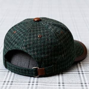 หมวกเบสบอลทวีดแบบเรียบ ออกแบบเองได้ตามสั่ง สำหรับฤดูหนาว - Product Image 2