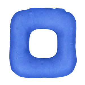 เบาะรองนั่งผ้าฝ้ายตาข่ายสีฟ้าสำหรับสะโพก ระบายอากาศได้ดี รองรับการออกกำลังกาย สุขภาพ และนวด - Product Image 1