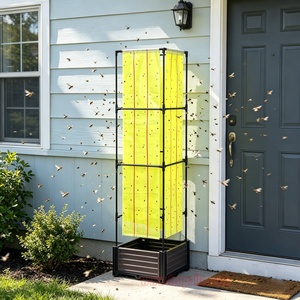 Support de serre de <span class=keywords><strong>jardin</strong></span> extérieur en plastique solide pour piège <span class=keywords><strong>à</strong></span> colle anti-insectes volants - Product Image 6