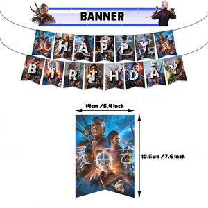 Set de Decoración para Fiesta de Cumpleaños de Astarion de <span class=keywords><strong>Baldur</strong></span>'<span class=keywords><strong>s</strong></span> <span class=keywords><strong>Gate</strong></span> 3 con Banderines, Adornos para Pastel, Globos y Espirales Colgantes para Fanáticos de BG3 - Product Image 2