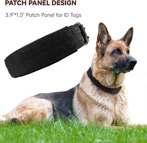 Collier tactique pour chien personnalisé en néoprène doux rembourré avec boucle en métal, nouveau design, pour l'entraînement des chiens - Product Image 4