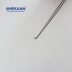 Instrumen Endoskopi Tulang Belakang Uniportal Manual Stainless Steel untuk Discektomi Interlaminar, Termasuk Nerve Hook, <span class=keywords><strong>Dissector</strong></span>, dan Curette HK - Product Image 2