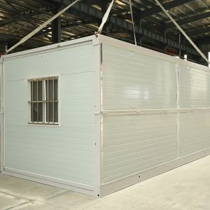 Prêt à expédier fenêtre en aluminium préfabriqué portable maison mobile pliante prix expédition maison conteneur pliable à vendre - Product Image 1