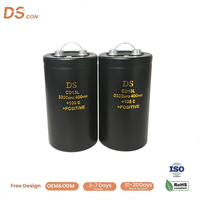 Condensateur en aluminium 400V 3300uF à connexion par boulons 64x115mm haute tension polarisé pour unité d'alimentation UPS industrielle en ligne