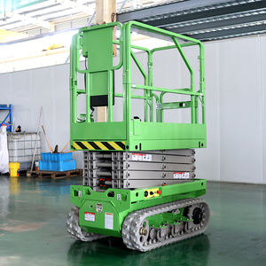 Plataforma elevadora de tijera hidráulica autopropulsada para coche eléctrico, plataforma de trabajo aéreo, entrega rápida en stock, 6m, 8m, 10m, 12m, 14m, 16m - Product Image 4