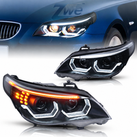 Phare avant LED 12V pour E60 OE 63127165565 63127165566, compatible OE, Plug & Play, pièce de rechange automobile