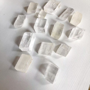 Wholesale Natural Crystal Raw Iceland Spar <b>Cube</b> White Calcite Rough Quartz - Product Image 1