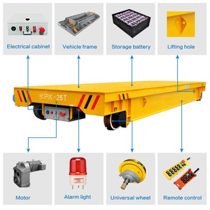 Certificaciones CE y EAC Carro de transferencia eléctrica de manejo de carga ininterrumpida con respaldo de energía de emergencia - Product Image 4