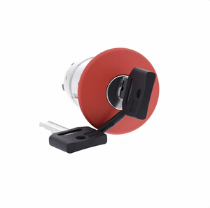 Nouveau bouton d'arrêt d'urgence Schneider ZB4BS944 Harmony XB4, tête de bouton 40 mm, champignon rouge, déverrouillage par clé 22 mm, métal - Product Image 5