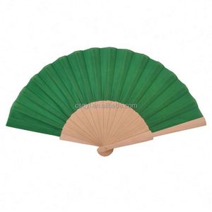 Personalize Wooden Made Fans Custom Printed Logo Folding High Quality Personalized Wood Hand Held Advertising Fan - Product Image 6