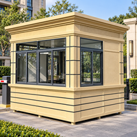 Poste de Garde de Sécurité Modulaire Préfabriqué Portable pour Entrée d'Usine
