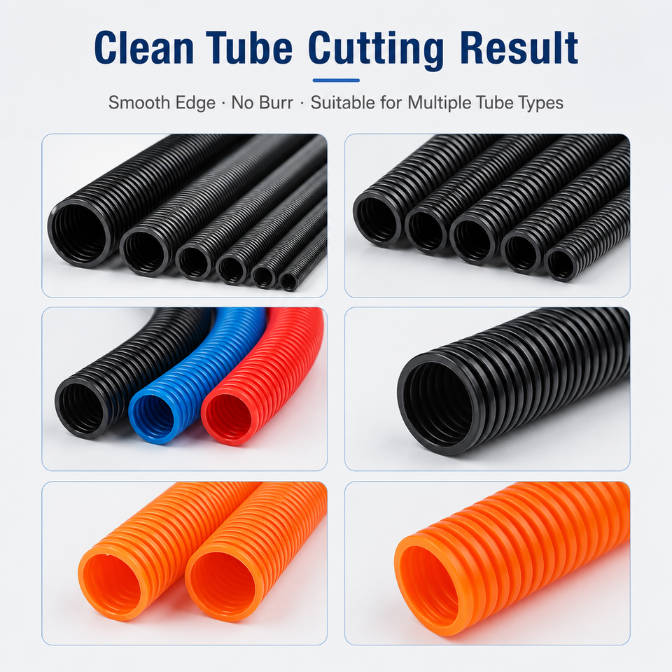 Industrial Corrugated Tube Cutting Machine SQ YXBQJ for Flexible Hose ...