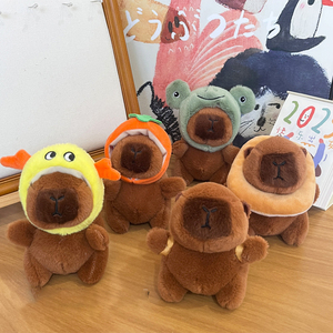 Phổ Biến Vui Capybara Sang Trọng Keychain Mềm Capybara Thú Nhồi Bông Plushie Capybara - Product Image 1